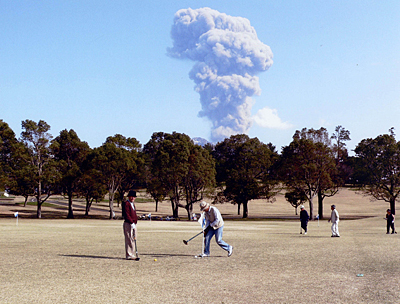 永岩一哲：練習試合と桜島爆発